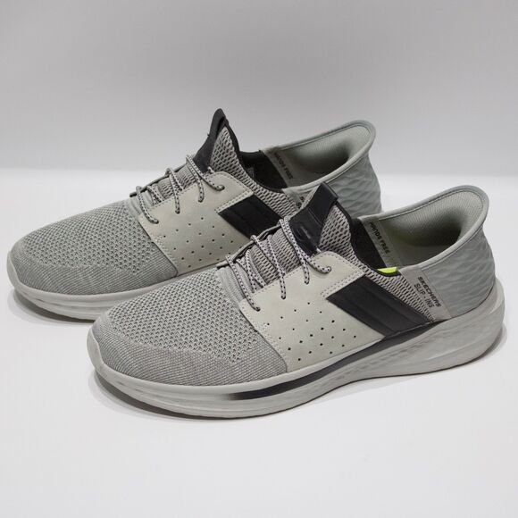 Skechers Other - Skechers Slip-ins Slade Ocon Handsfree Sneakers Gray Men Size 12 Very Light Wear